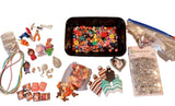 Mixed Beaded And Charm LOT Keychains Charms