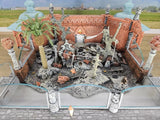 APE / MONKEY ZOO ANIMAL ENCLOSURE - HO Scale PAINTED RESIN CASTING FALLER - NEW Model
