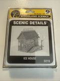 Woodland Scenics HO Scale Trains Ice House Cast Metal Kit D-219 Free Shipping Model