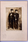 MP-030 Photo on Board Boys in Soldiers Uniforms Holding Rifles Model