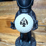 Callaway Black Golfer Figurine Holding Supersoft Golf Ball Display Decor Model