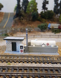 Osborn Model Kits 3122 N Scale Diesel Fuelling Station (Wood Kit) Model