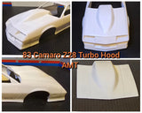 Resin Turbo Hood for '83 Camaro Z28 AMT 1/25. Model