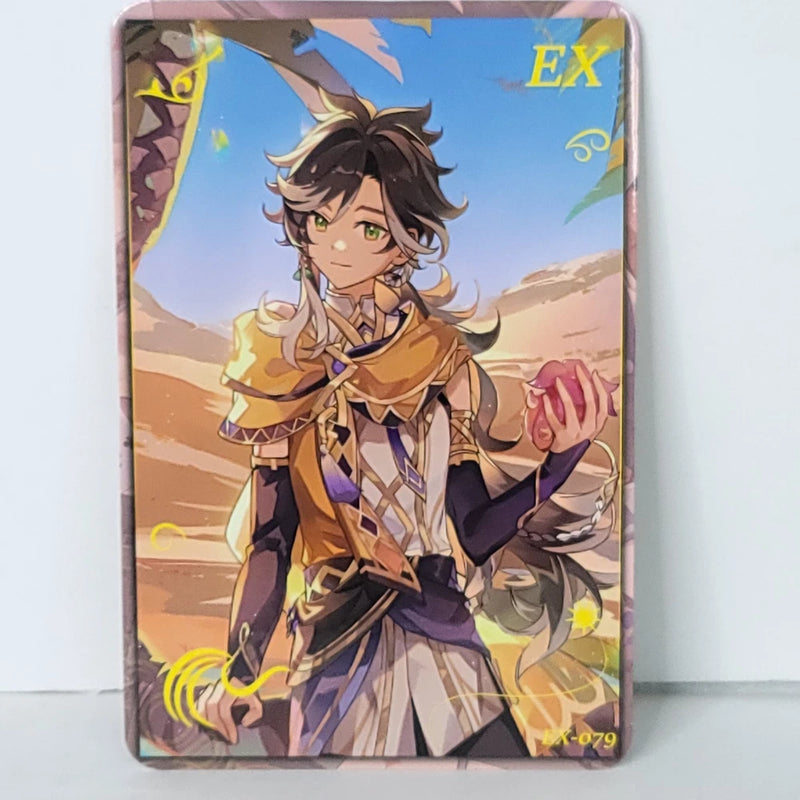Sethos Double Sided Male God Husbando Card Anime Wall Art Oversized Board A5 Model