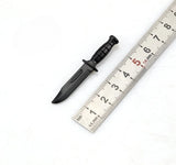1/6 Scale Solider Parts Black Knife Model for 12