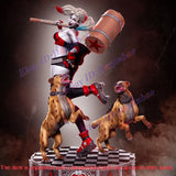 Harley Quinn Hyaenidae 1/6 3D Print Model Kit Unpainted Unassembled 31cm Model