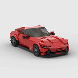 MOC Car Ferrari Roma Building Block Model Kit Toy Gift 407 Pcs Model