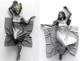 Unpainted 1/24 2 Sexy Sleeping Girls Resin Figure Model Kit Unassembled Model