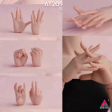 Worldbox AT209 1/6 Hands Model Replaceable Accessory For 12" Female Figure Body Model