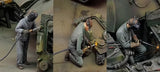 1/35 Resin Figure WWII Ancient Repaires Mechanic Woker 3 Figures Unpainted Model