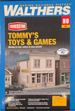 Walthers 933-3668 HO Tommy's Toys & Games Building Kit Model