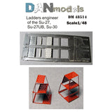 DanModels 48514 For Scale Model 1:48 Ladders Engineer of the Su-27 Su-27UB Su-30 Model