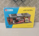 Corgi 1/76 Scale 31803 Ready Cut Self Assembly Model Fire Depot NEW/UNUSED Model