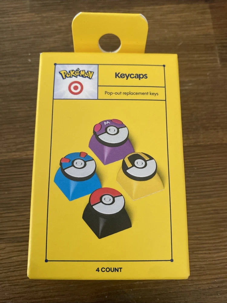 Pokemon x Target Exclusive Keycaps 30th Anniversary New in Box Model