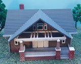 HO Scale (1:87) Model House "The Uriel" ?C 3D Printed Railroad Building Kit Model
