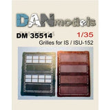 Grilles Lattice for the Tank IS / ISU-152, WW II Dan Models 35514 Scale Kit 1:35 Model
