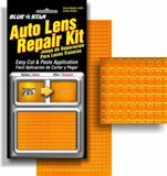 Blue Star - DIY Grid Pattern, Textured Auto Lens Repair Kit (Amber) #661 Model