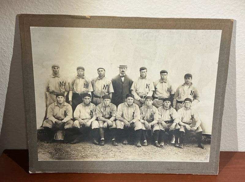 1906 Norwich Reds Championship Baseball Team Photo Connecticut League Antique Model