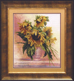 DIY Cross stitch kit "Sunflowers" Model