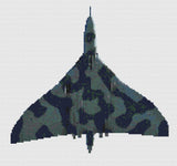 Cross Stitch Kit or Pattern by Florashell - Vulcan Aircraft Model