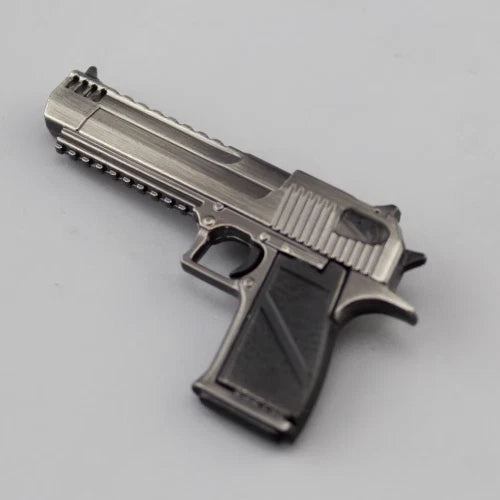 1/6 Metal Desert Eagle Pistol Gun Weapon Model For 12" Soldier Figure War Toys Model
