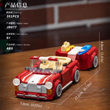 XIAOJIAODU Speed Series DIY Assembly Model Kits 351 PCS JD077 Model