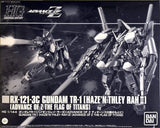 HG Advance of Zeta The Flag of Titans Gundam TR-1 Hazen-Thley RahII Model kit Model