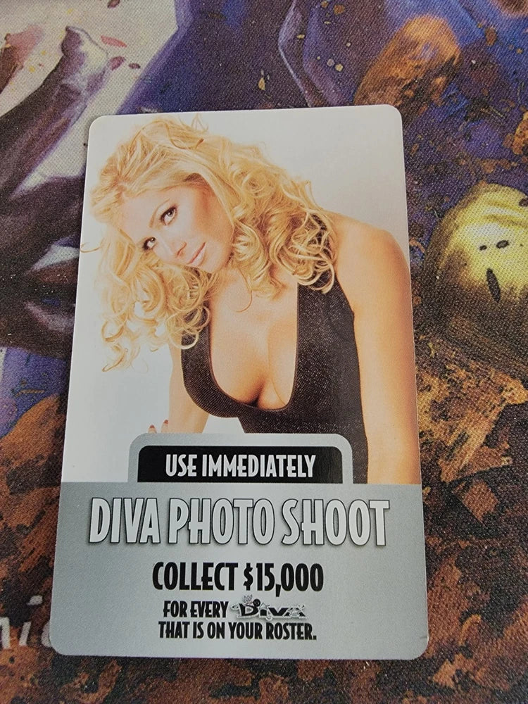 2007 WWE Torrie Wilson Diva Photo Shoot 3rd Edition Board Game Card SSP Model