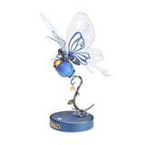 ROKR Butterfly DIY Mechanical 3D Puzzle, Blue Model