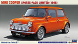 Hasegawa 1/24 MINI COOPER SPORTS-PACK LIMITED 1998 Model kit HC57 from JAPAN Model