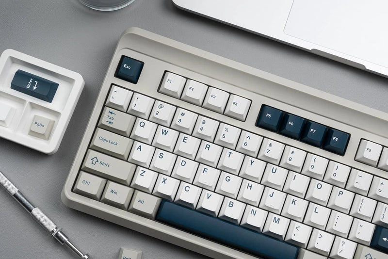 PBT Keycaps Set, Doubleshot 137 Key Caps,Cherry Profile Custom Keycap Model