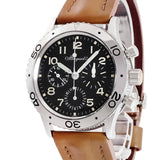 BREGUET Type XX Aeronaval 3800ST/92/3W6 Black, early model, flyback chrono Model