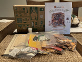 Fat Brain Toys DIY Miniature House Model Kit Harper??s Library *Read Description* Model