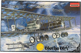 Roden 016 - 1/72 - Gotha G.V German biplane bomber Gotha G.V WWI plastic model Model