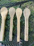 4 Cherry Spoon Carving Blanks ?C 12" Long | Ideal for Whittling & DIY Carving Kit Model