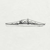 MRY-SFW SSC233 1/2000 IJN Mogami-class Suzuya Light Cruiser Military Model Kit Model