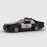 MOC Car 1992 Chevrolet Camaro CHP Building Block Model Kit Toy Gift 346 Pcs Model