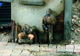 1/35 Scale WWII German Soldiers at Rest Diorama Resin Model Kit Unassembled Model