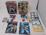 Mobile Suit Wing Gundam 0 XXXG-00W0 & Altron XXXG-01S2 Models Bandai 1/144 Vtg Model