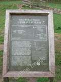 Photo 6x4 Explanatory board for the Hydraulic Ram Wrexham/Wrecsam John B c2011 Model
