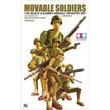 Suyata #SW-002 1/35 U.S ARMY Assualt Infantry Set-Movable Soldiers Model
