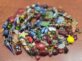 250 PCS ASSORT GLASS BEADS WIRE WRAPPING CHARMS PENDANTS Charms
