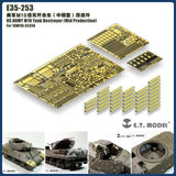 ET MODEL 1/35 M10 Tank Destroyer (Mid Production) Detail Set for Tamiya 35350 Model