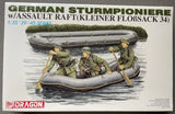 Dragon 6076 German Sturmpioniere with Assault Raft 1:35 Scale Model Kit 1/35 Model