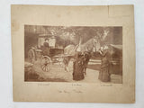 1890s antique PHOTO philadelphia pa HORSE CARRIAGE WOMEN id'd LOVETT & HARI Model