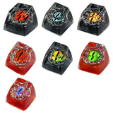 Resin Cartoon Eye Keycap Escape Handmade Keycap for Mechanical Keypad Model