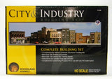 WOODLAND SCENICS S1486 HO SCALE CITY/INDUSTRY BUILDING KIT STRUCTURE WDS1486 NEW Model