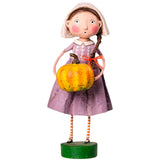Lori Mitchell Thanksgiving Pilgrim Figurine ~  Molly Mayflower Model