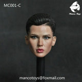 MC001-C 1/6 Beauty Girl Female Head Sculpt Model Carving Toy 12
