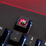FPX Surrounding logo Keycap Zinc Alloy Keycap For Cherry MX Mechanical Keyboard Model
